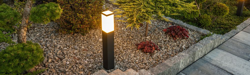 Lampy na cokół stal szlachetna - Merkury Market